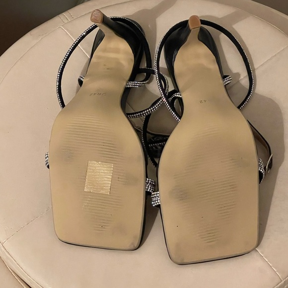 Beautiful Rhinestone Wrap Heels - Picture 4 of 4